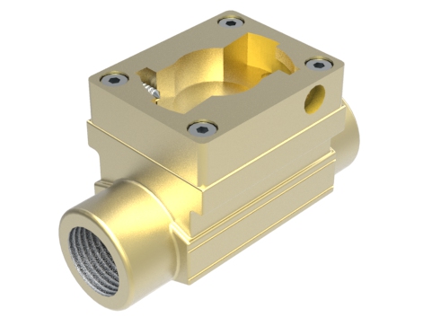 Flowsensor paddlewheel brass 1/2