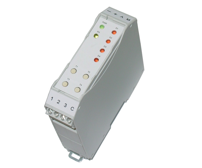 Receiver 1-channel 433MHz 12-24VUC DIN rail