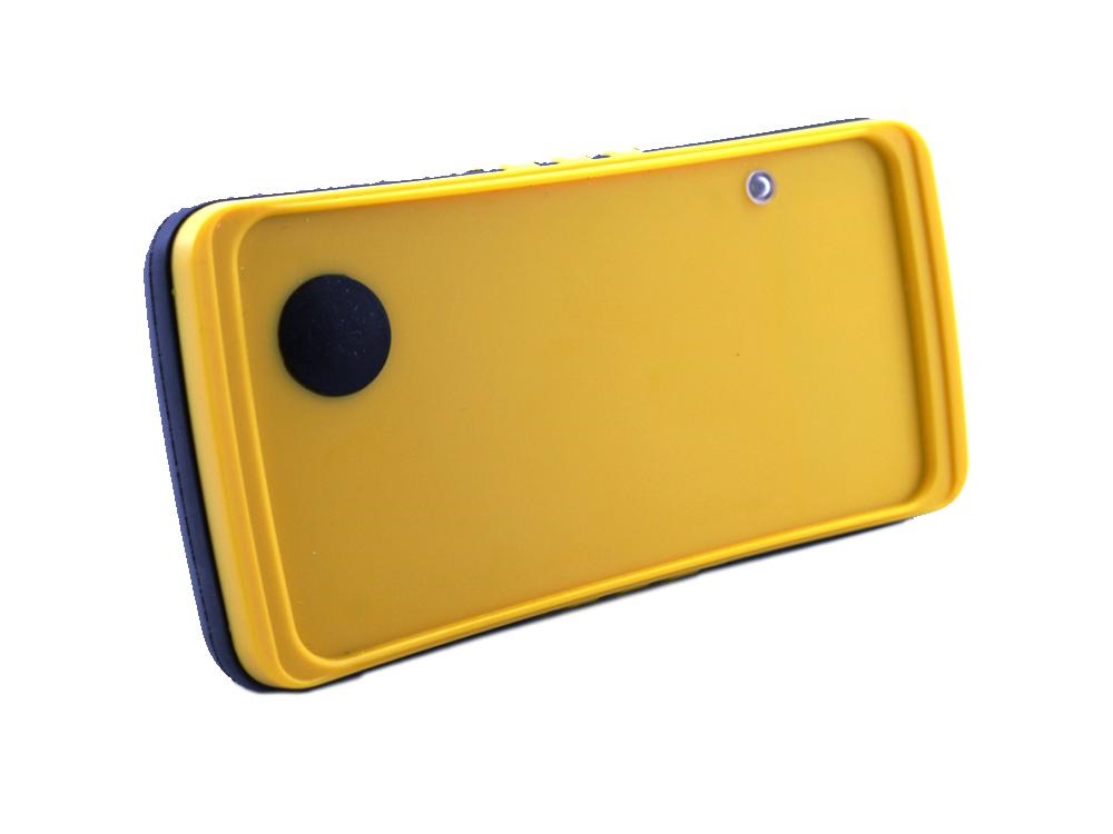 Transmitter 1-channel 433MHz for freq.regulated reel yellow