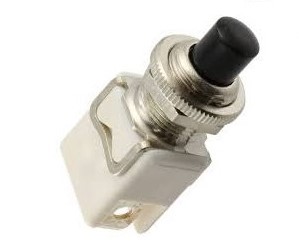 Push button switch 1-pole NO
