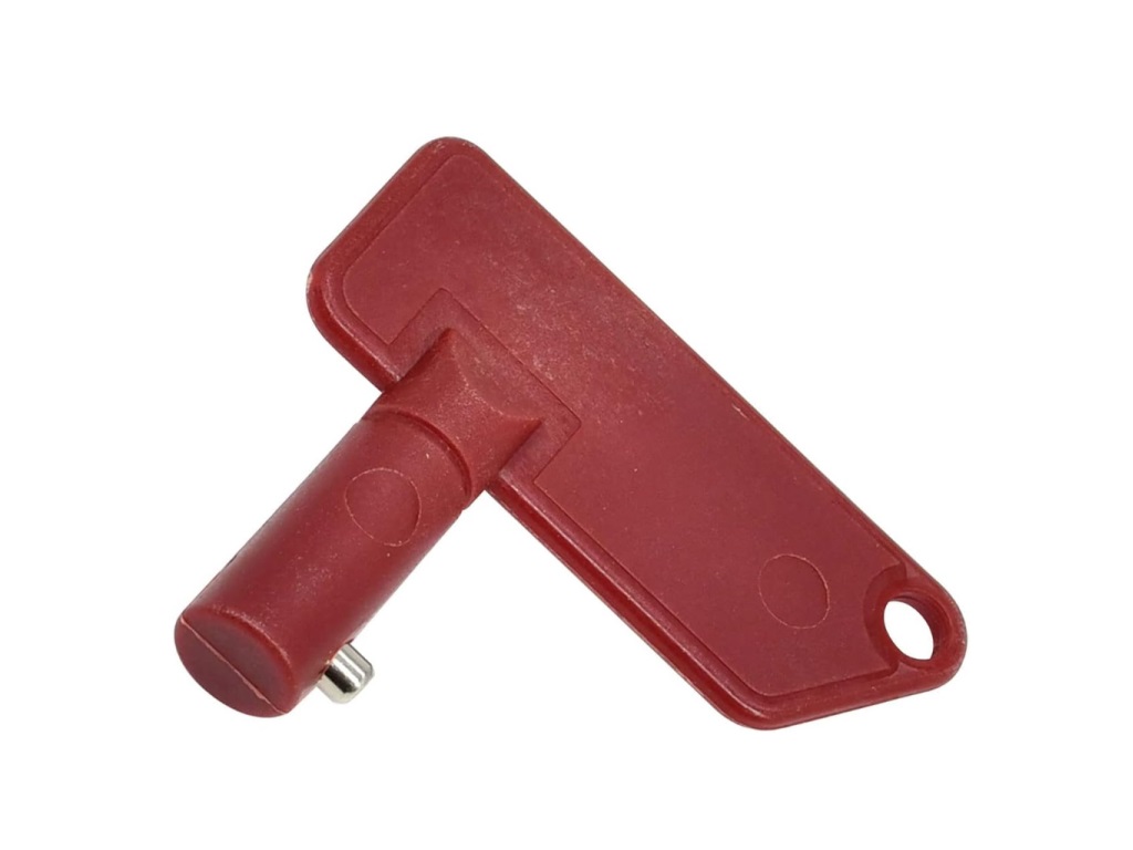 Mainswitch key red
