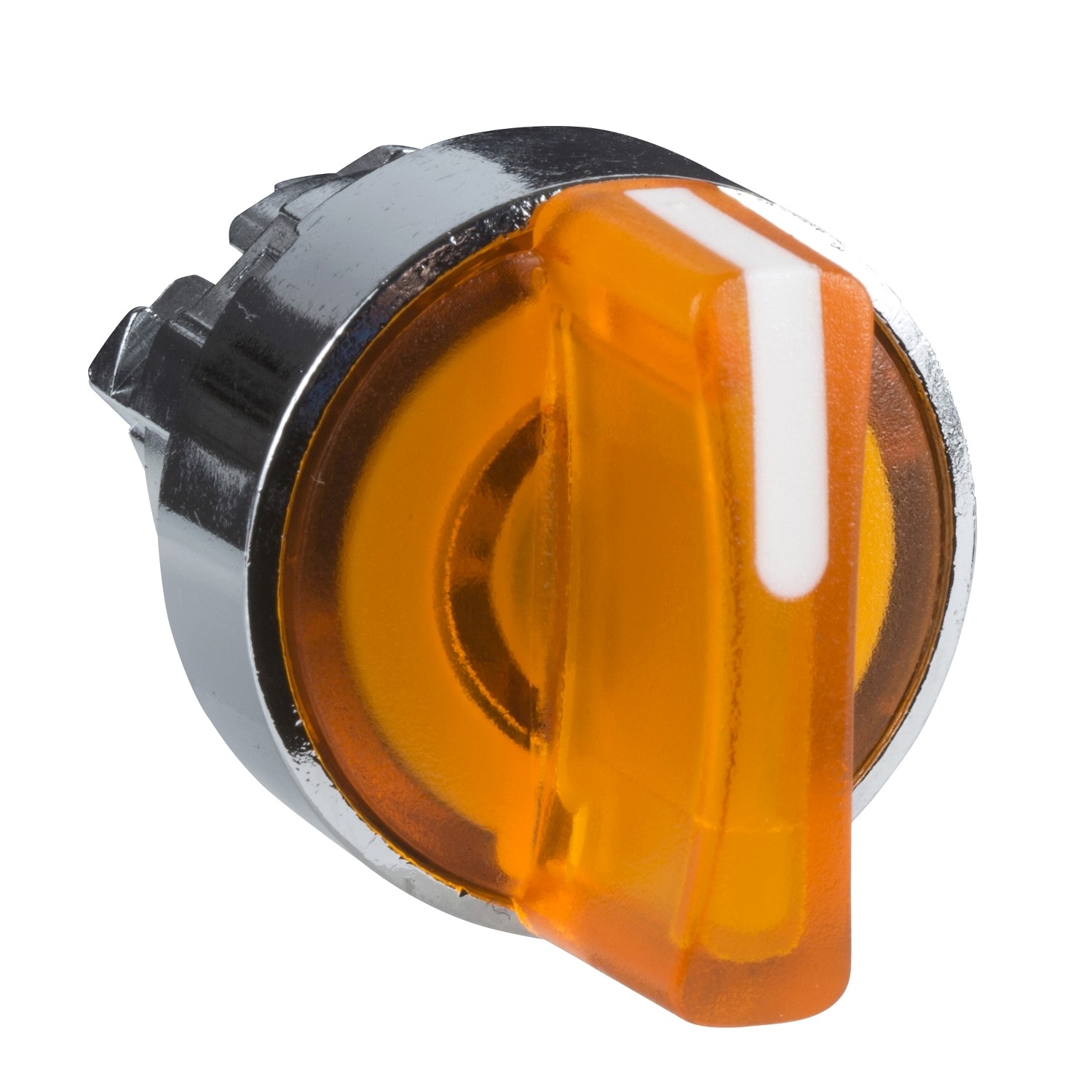 Selector switch 2-position orange
