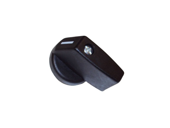 Knob for 1-0-2 switch with plastic axle