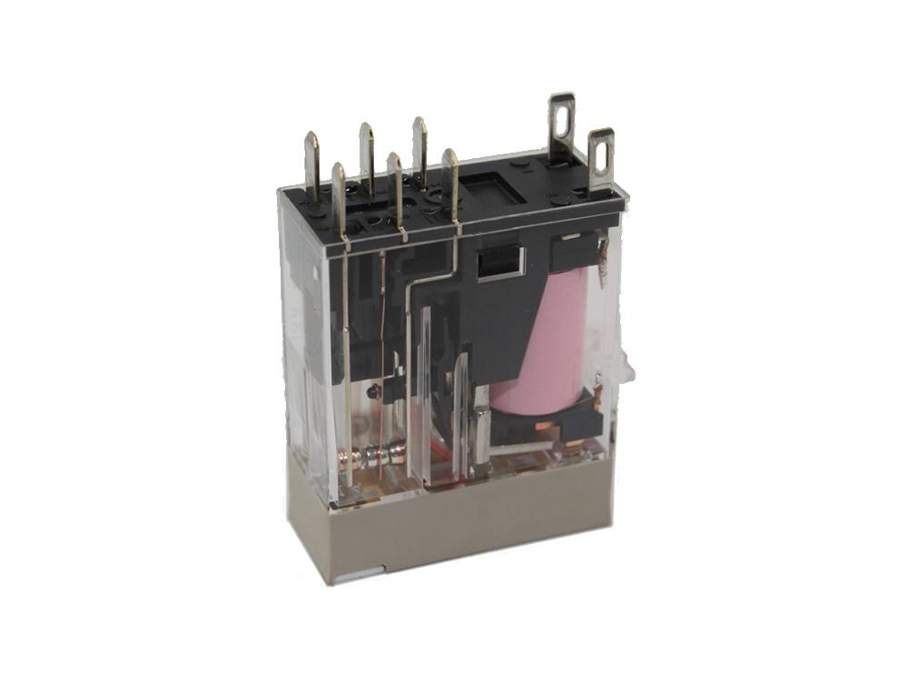 Relais 2x switch 24VAC(S) LED/test button