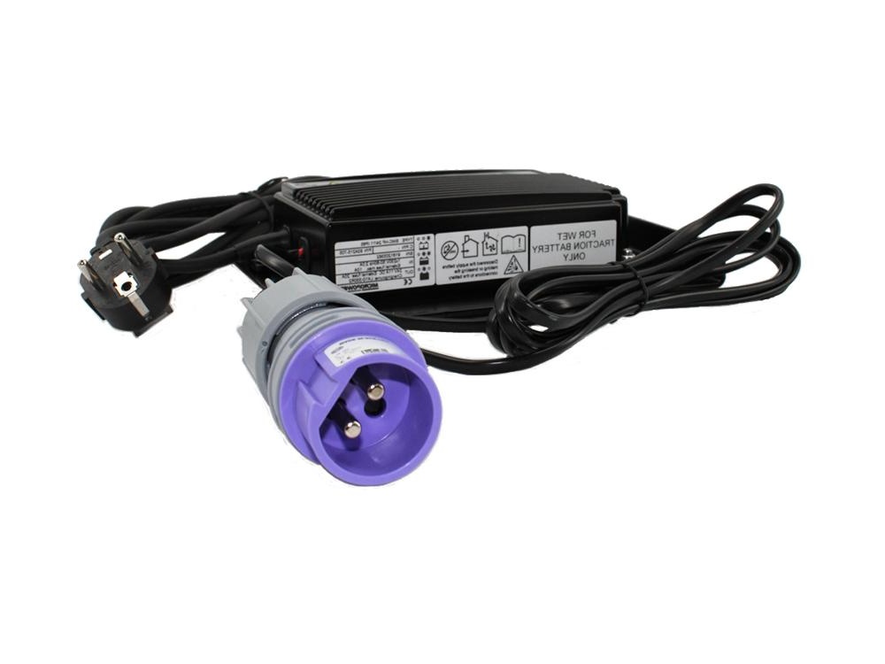 Battery charger 230V-50-60Hz/24V-11A Hf WET CEE form 110Ah+IP65