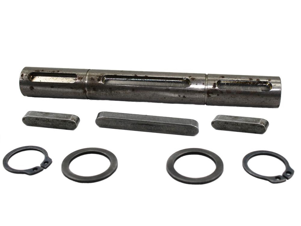 Reduction gearbox outgoing axle double