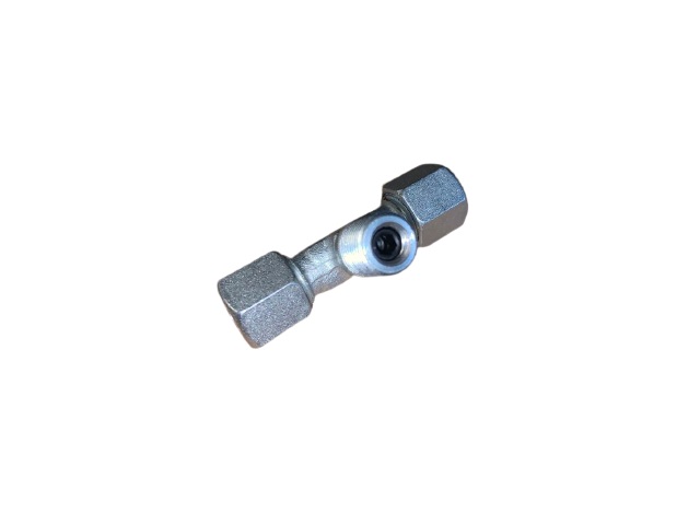 Hydraulic T-piece 1/4" + restriction 0,6mm