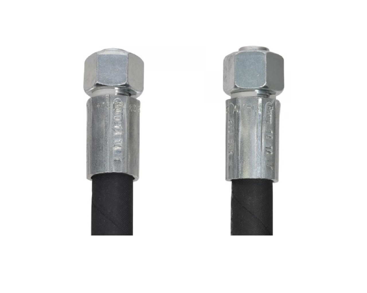 Hydraulic hose 125cm for Benomic 2, 3, 4-scissor going from hydraulic pump to the scissor cylinder