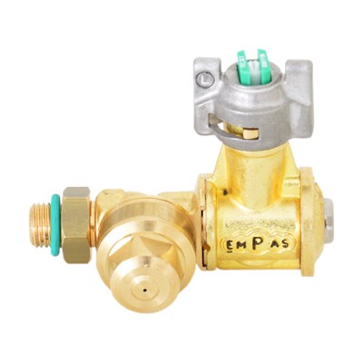 Split position nozzle complete left green