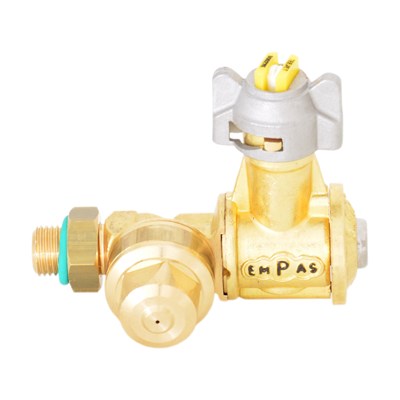 Split position nozzle complete right yellow