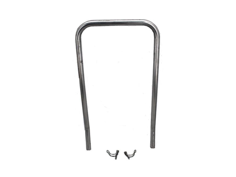 Alum. Push bracket; wide