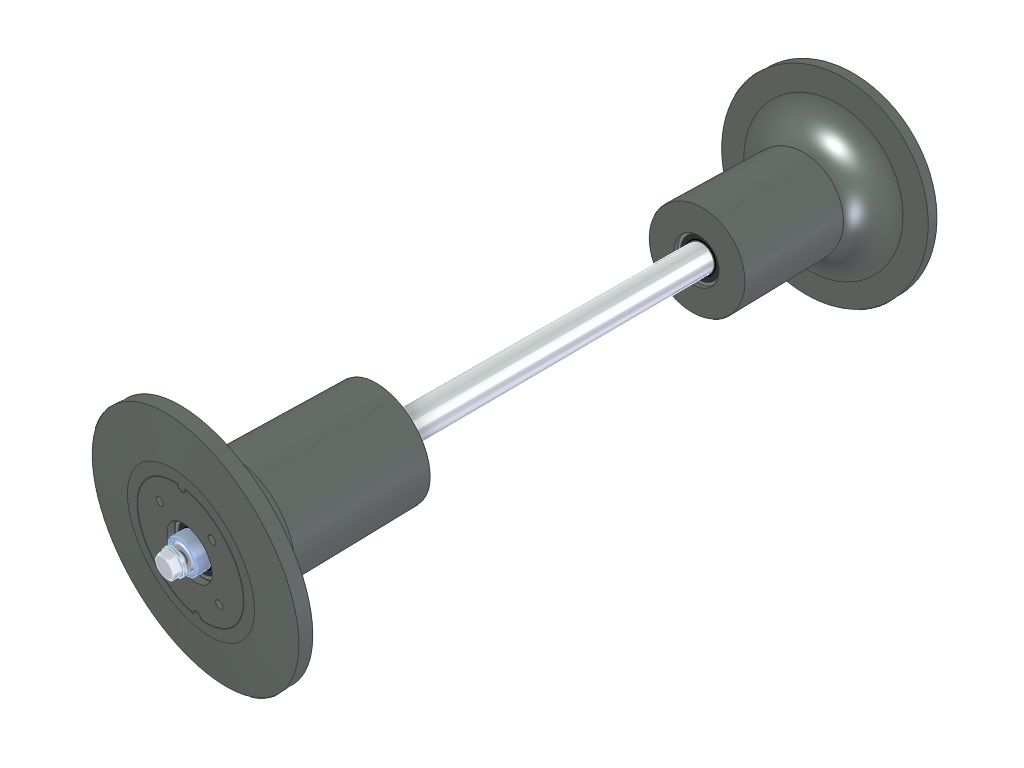 Back roller BRW150/170/185 CTC 500 pipe 51mm