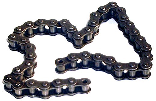 Driving chain 1/2" 58cm + 1/2" chain link for Benomic I / Leaf Picking Cart