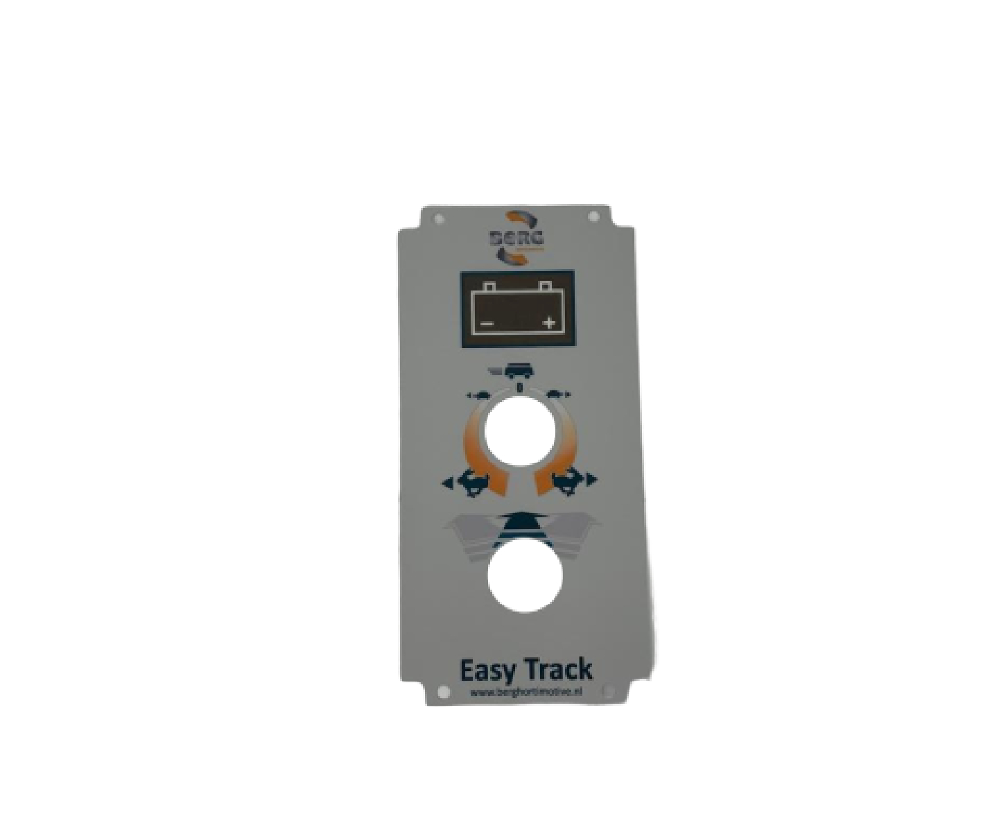 Control panel sticker EasyTrack