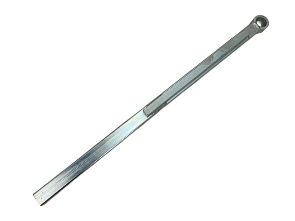 Slideable towing bar transport trolley