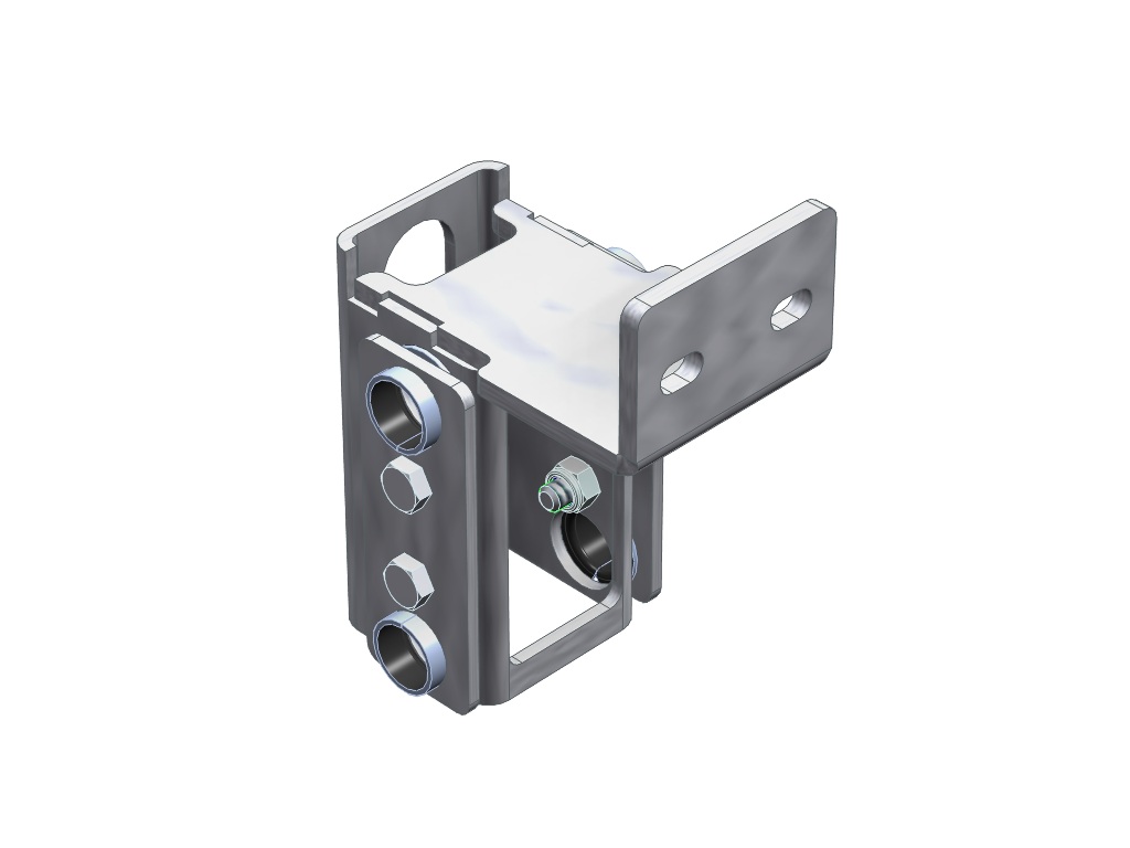 Hose guiding bracket