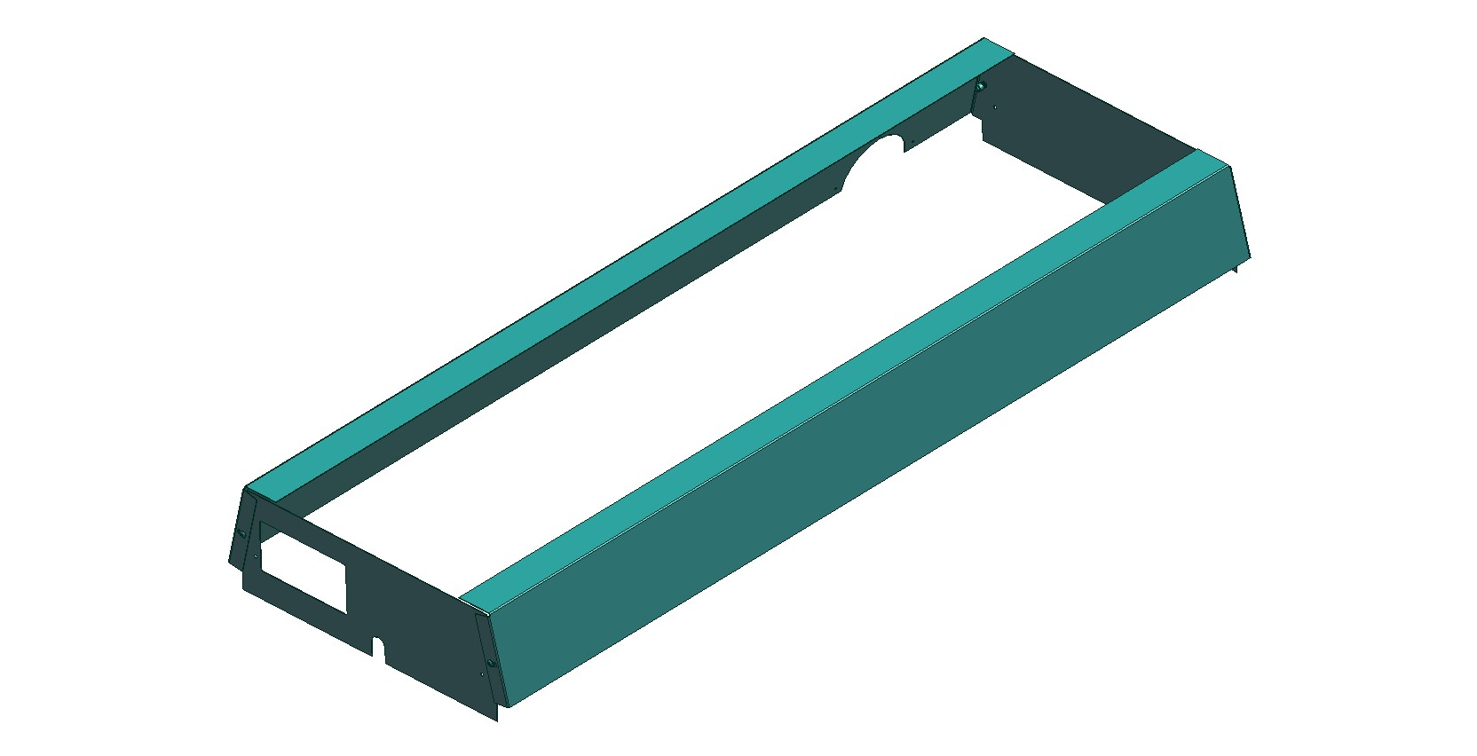 Plating BRW170 CTC 500 1x emergency stop