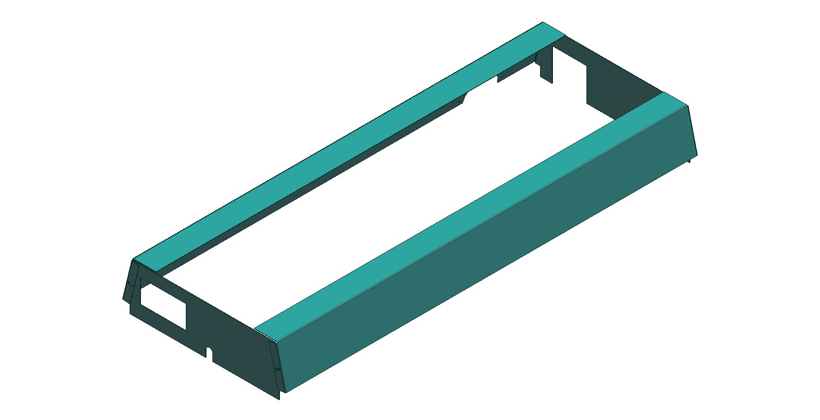Plating BRW 170 CTC 550 2x emergency stop
