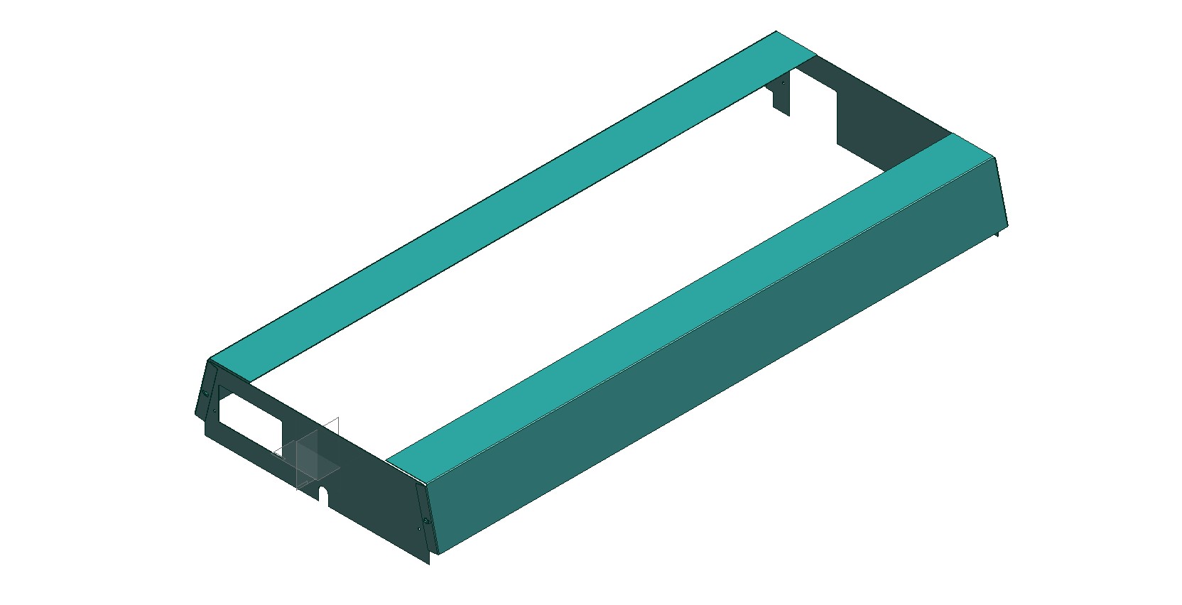 Plating BRW 170 CTC 600 2x emergency stop
