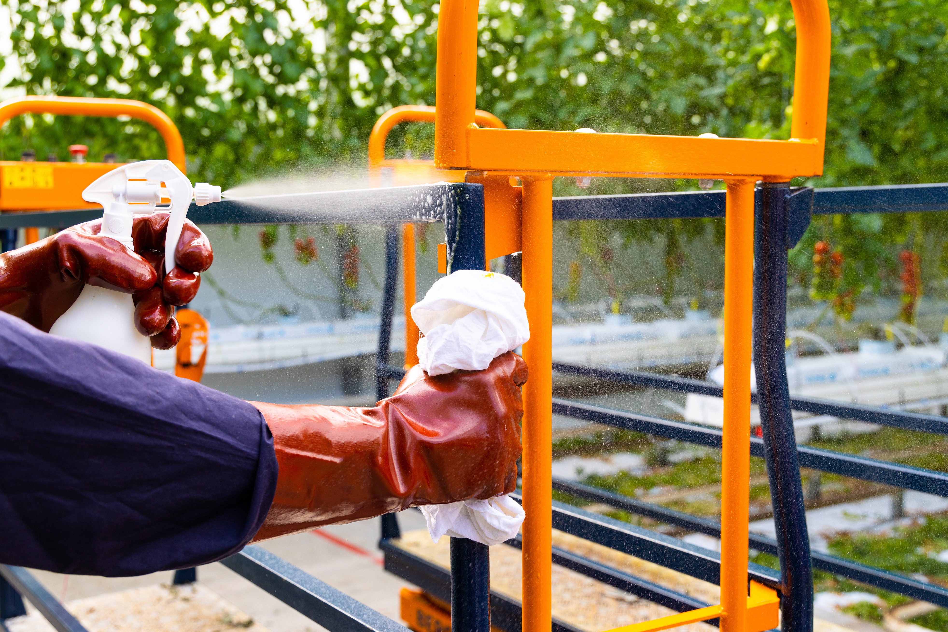 Minder vuilaanhechting op uw machines