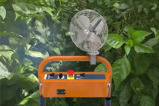 Vernieuwd: ventilator voor op de BeNomic Star buisrailwagen